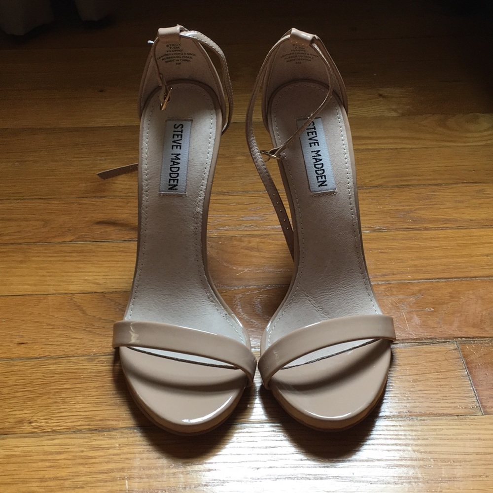 Nude Strappy Heel